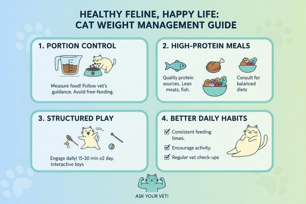 How to Help Your Cat Maintain a Healthy Weight